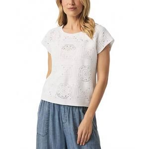 NEW SPLENDID anderson crochet tank in white